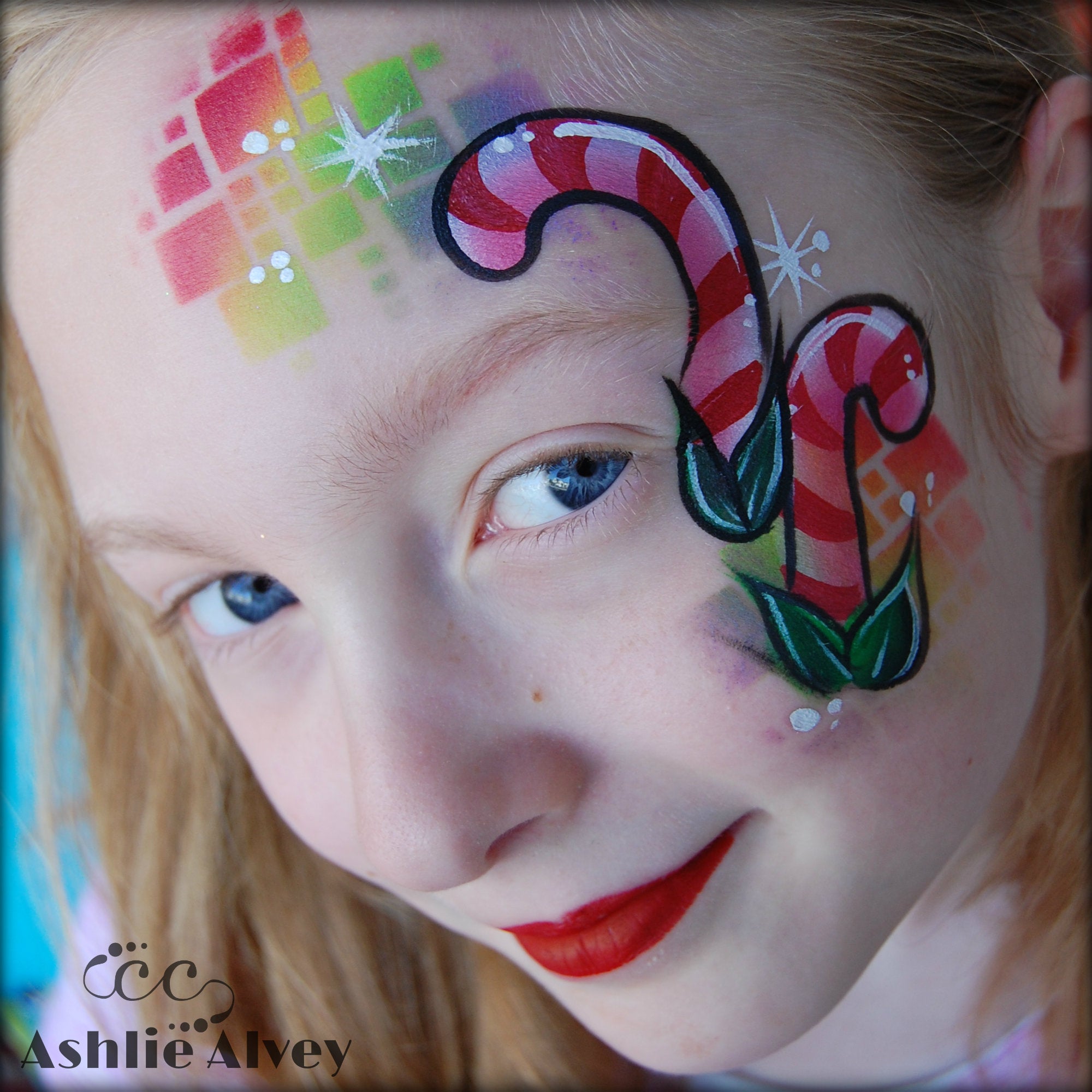 Candy Land Peppermint Forest Design by Artist Ashlie Alvey