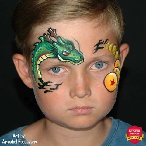 Top 6 Dragon Face Paint Designs & Video Tutorials