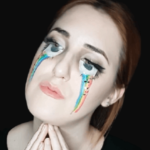 Rainbow Tears Design Video by Ana Cedoviste