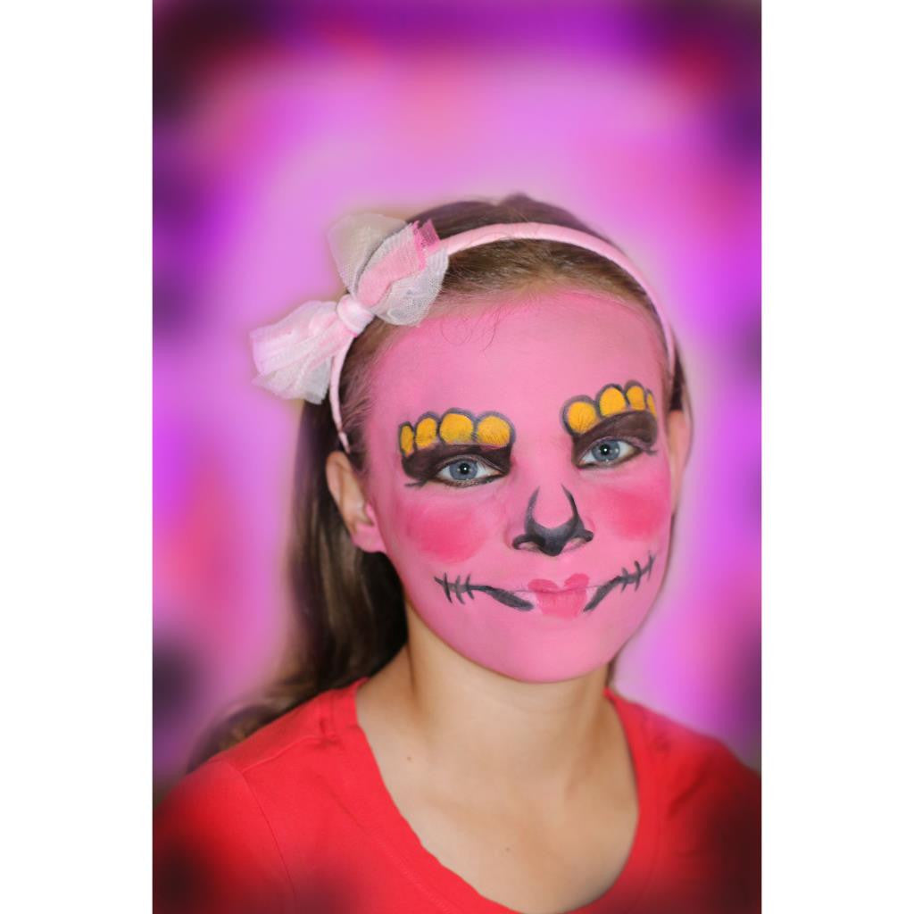 Bubble Gum Sugar Skull