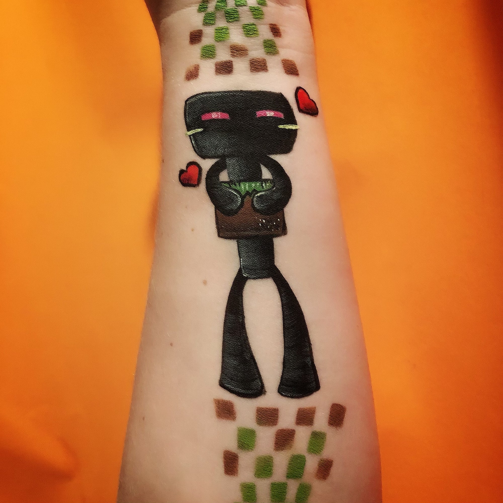 Minecraft Enderman Arm Design by Marina