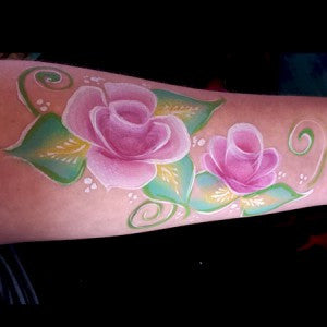 Fantastic One Stroke Rose Design That’s Easy To Do!