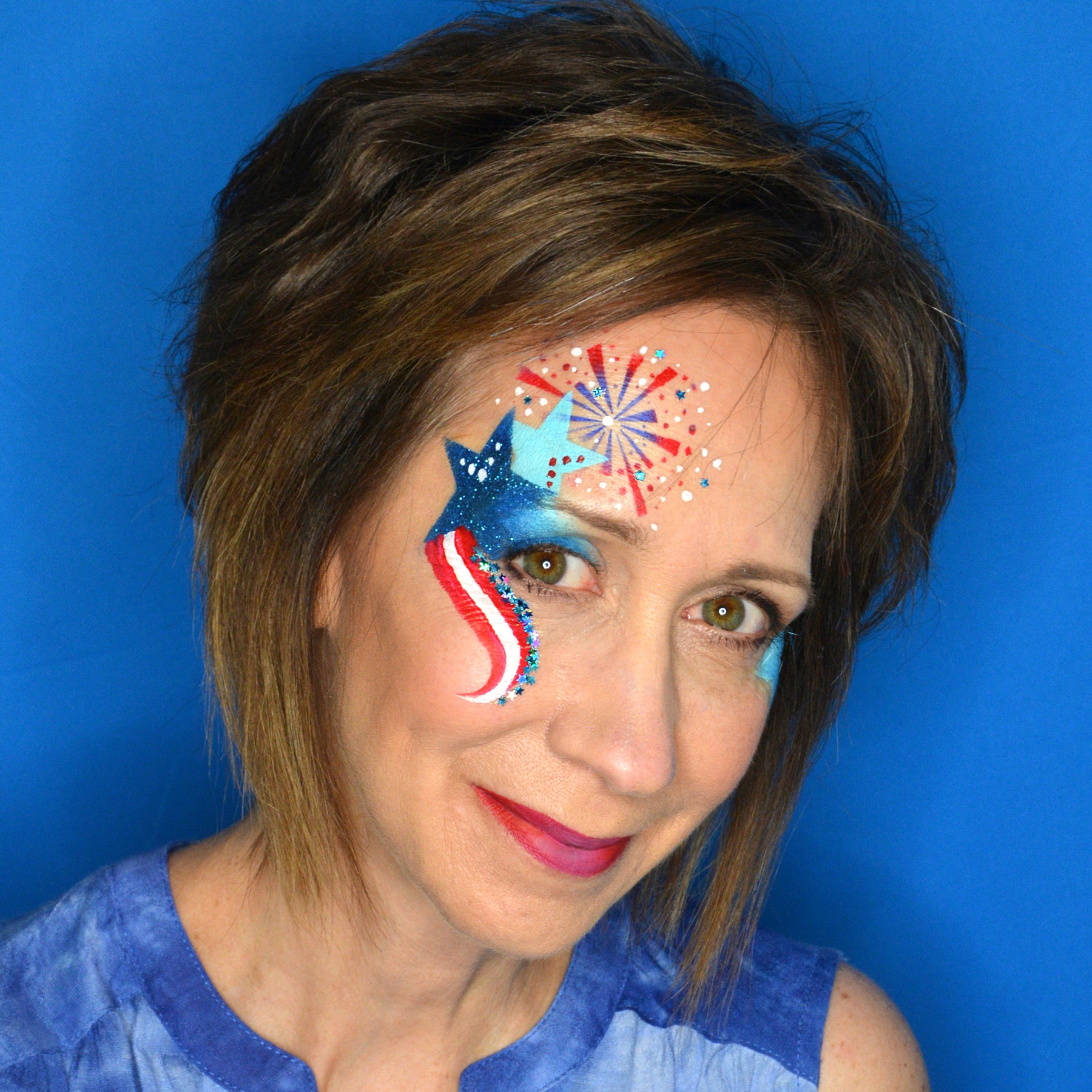 Patriotic Eye Design by Pam Kinneberg