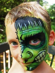 How to Face Paint the Hulk