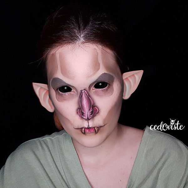 Bat Face Paint Video by Ana Cedoviste