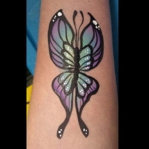 A One Stroke Butterfly Design