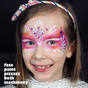 Brilliant Birthday Bling Mask Tutorial