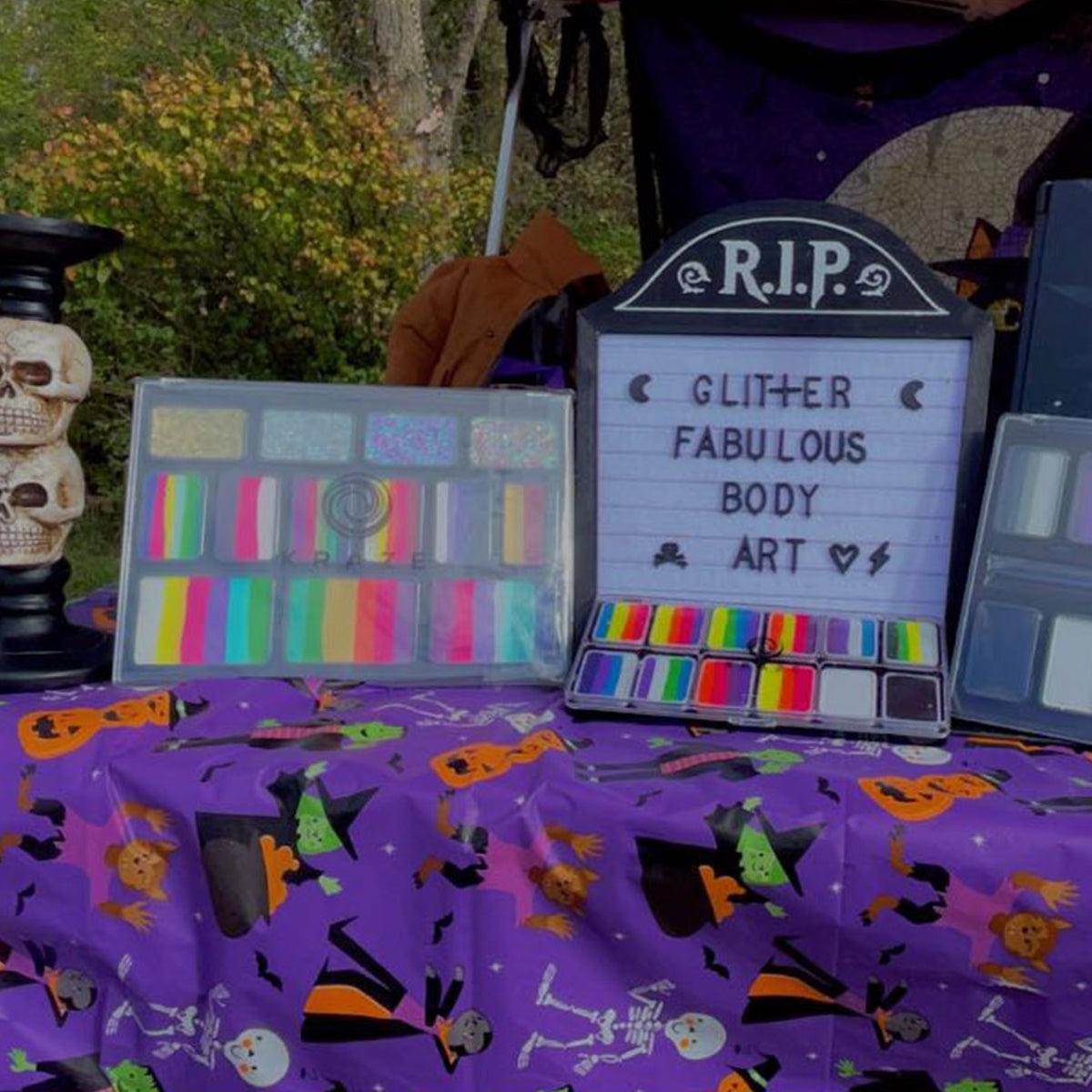 Kraze FX Spooky Split Cake Palette by Linnea Novak