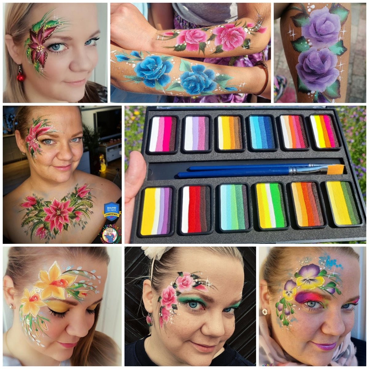 Kraze FX Flower Bouquet Split Cake Palette by Linnea Novak