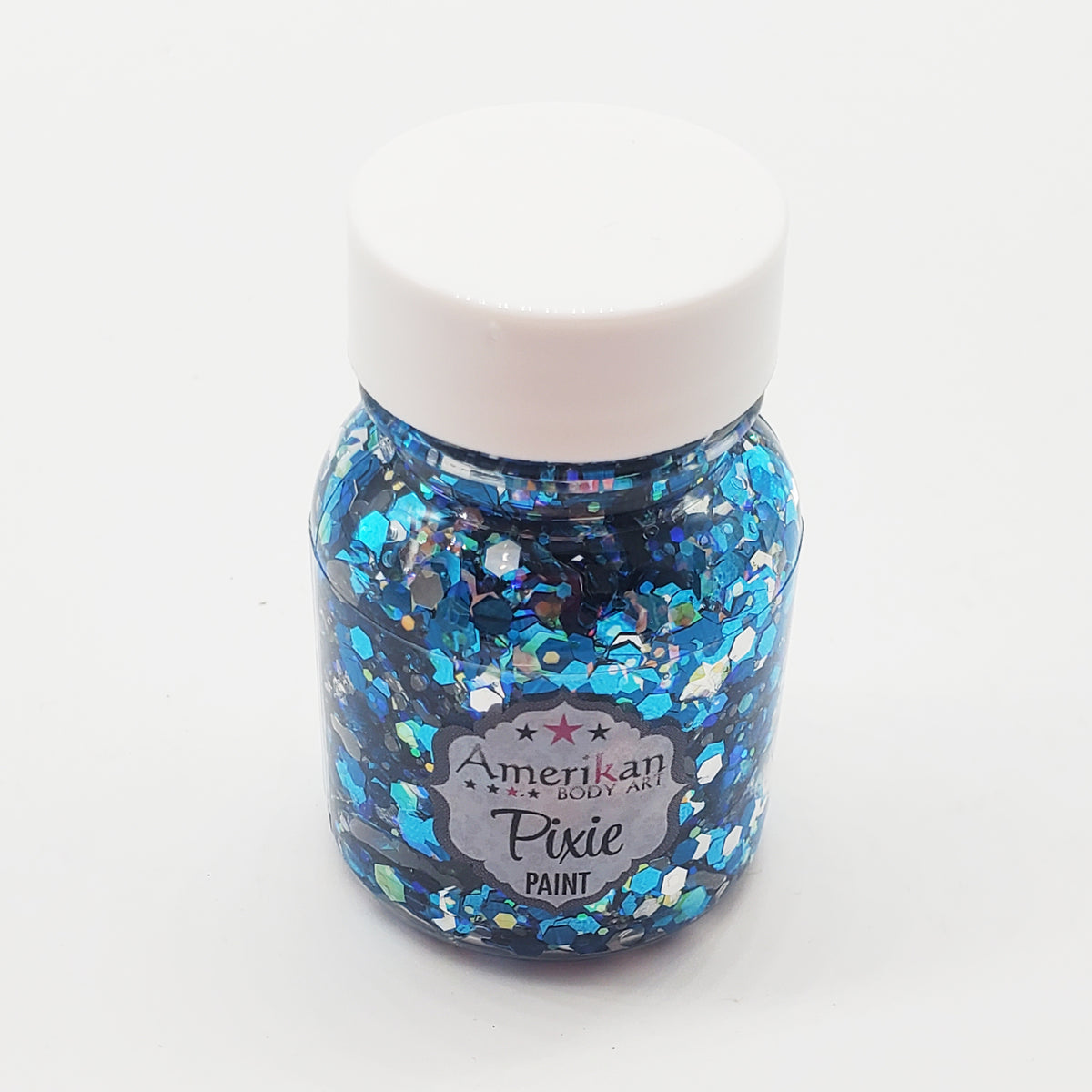 Amerikan Body Art Pixie Paint Glitter Gel - Midnight Blue (1 oz)