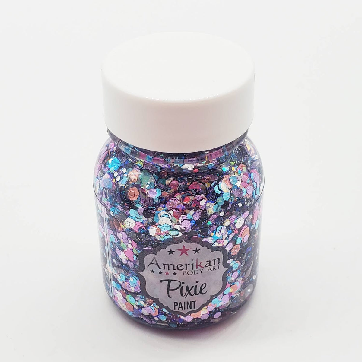 Amerikan Body Art Pixie Paint Glitter Gel - Cupcake Day (1 oz)