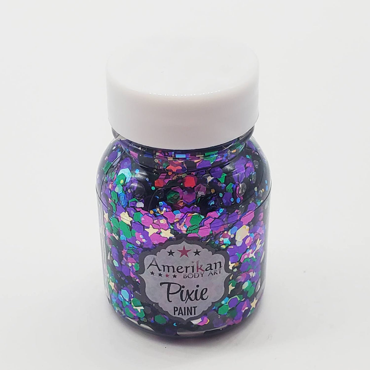 Amerikan Body Art Pixie Paint Glitter Gel - Mardi Gras (1 oz)