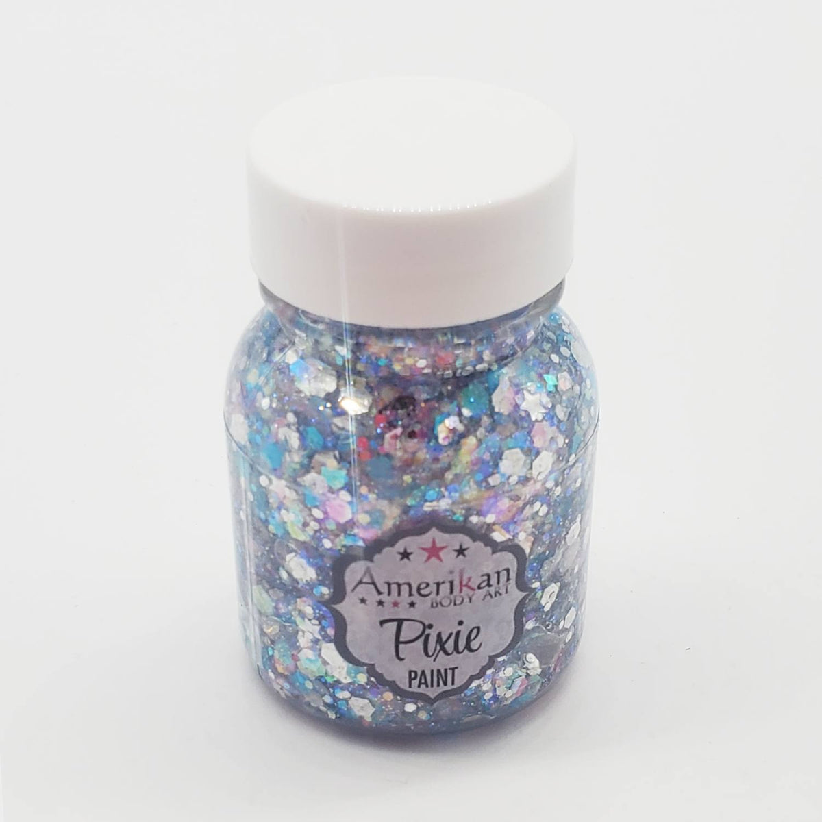 Amerikan Body Art Pixie Paint Glitter Gel - Winter Wonderland (1 oz)