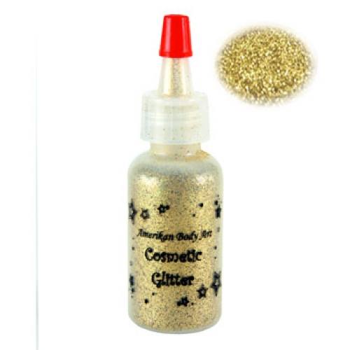 Amerikan Body Art Cosmetic Glitter - Brilliant Gold (Opaque)