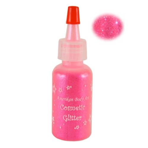 Amerikan Body Art Opaque Glitter - Electric Pink (0.5 oz)