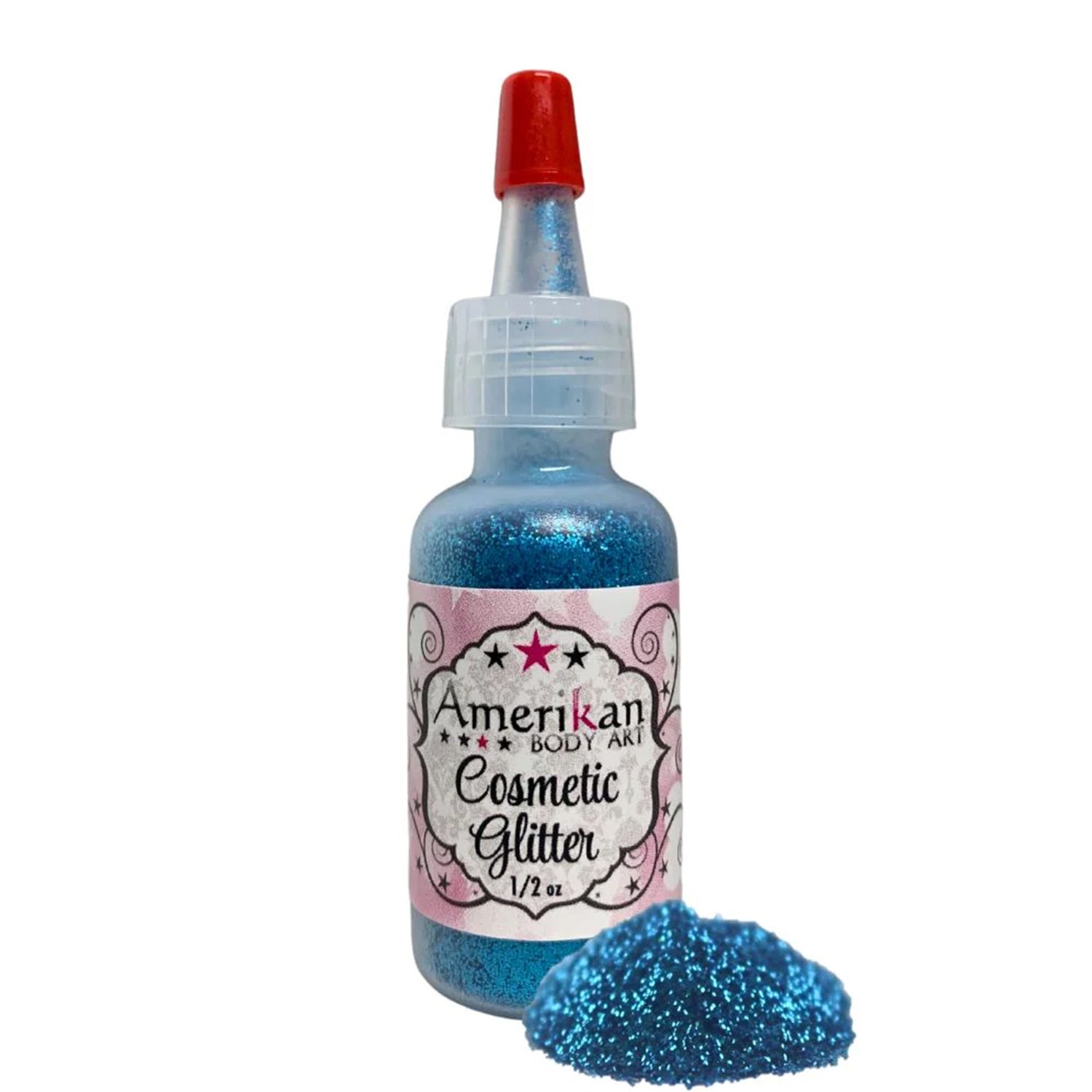 Amerikan Body Art Opaque Glitter - Royal Blue (0.5 oz)