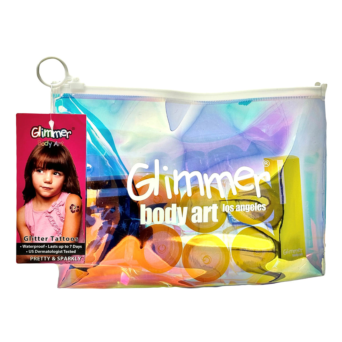 Glimmer Body Art Glimmer To Go Kit - Pretty and Sparkly