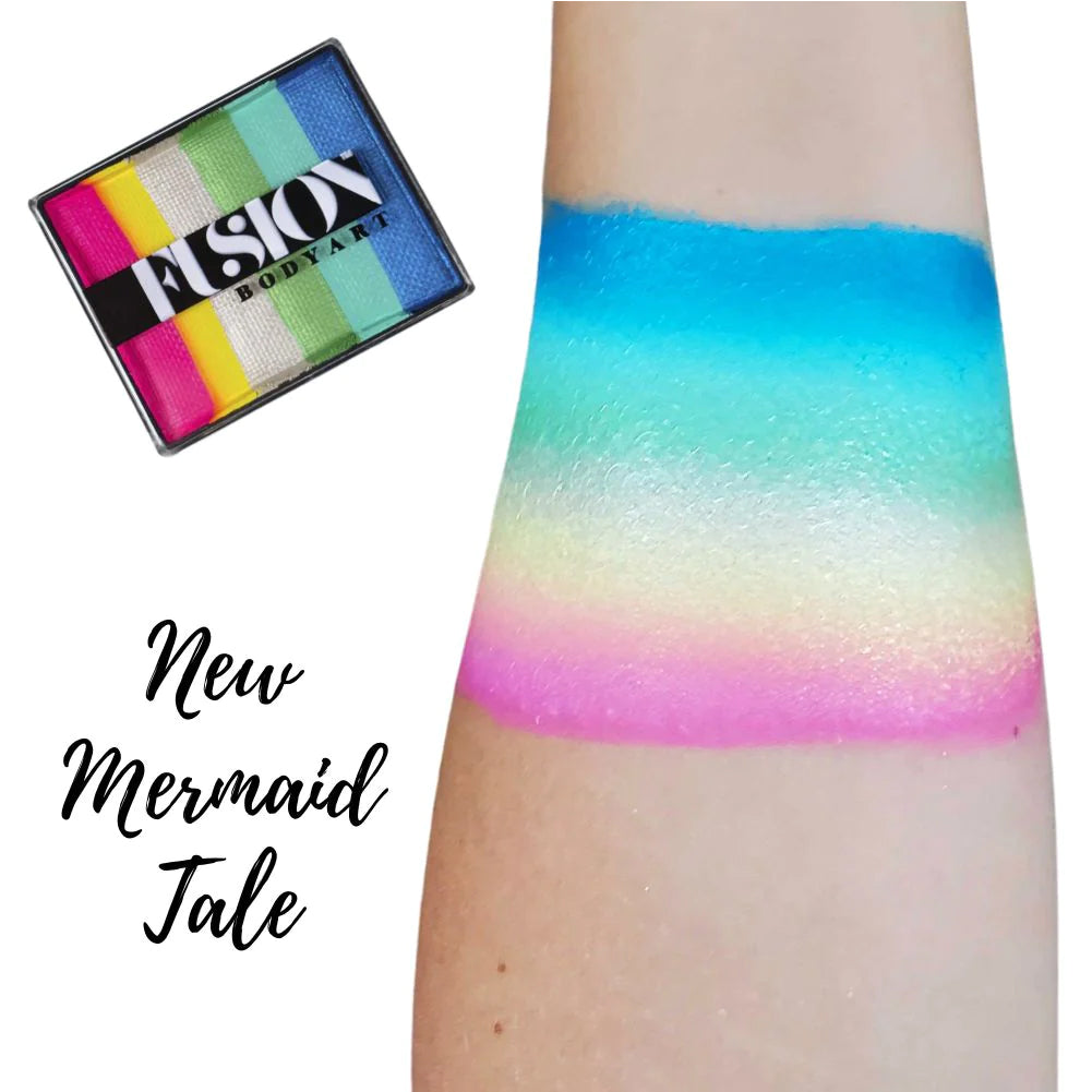 Fusion Body Art FX Rainbow Cake - Mermaid Tale (50 gm)