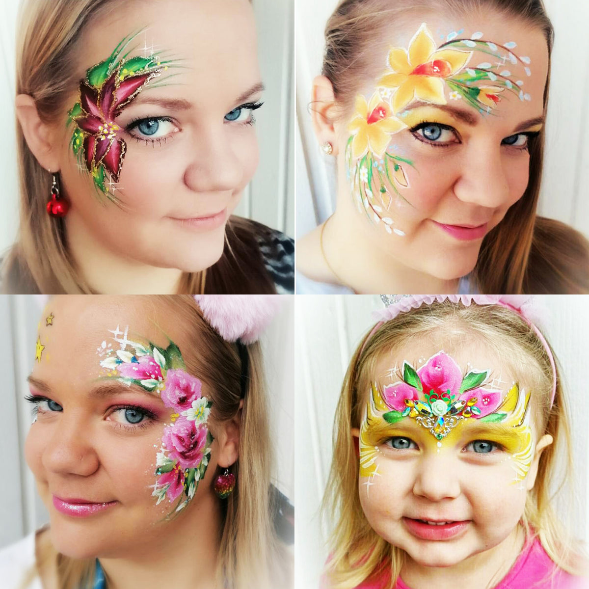 Kraze FX Flower Bouquet Split Cake Palette by Linnea Novak