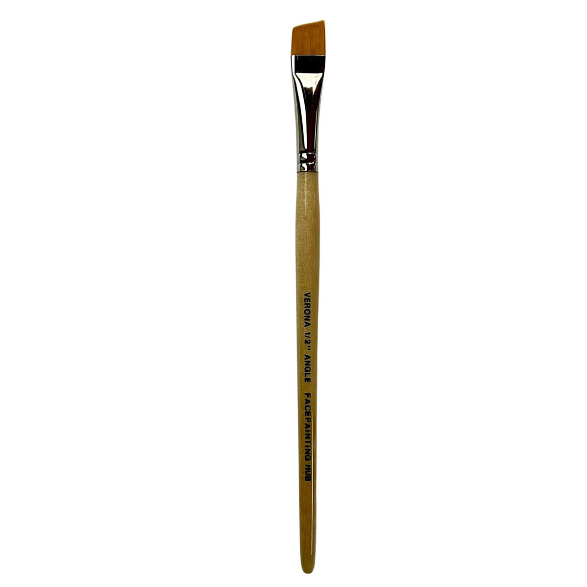 Facepainting Hub Angle Brush Brush- Verona (1/2&quot;)