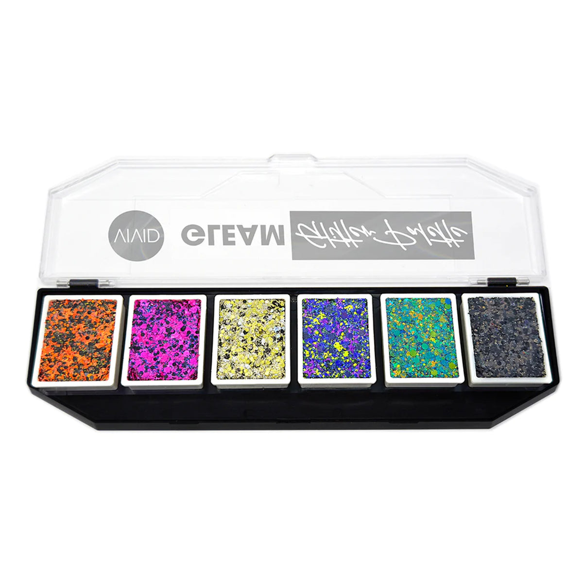 Vivid Glitter Gleam Glitter Cream Palette - Nocturnal (6 Colors)