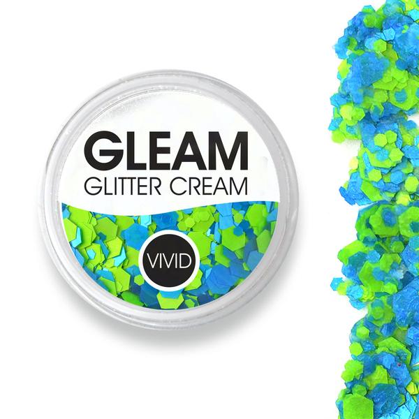 VIVID Gleam Chunky Glitter Cream - Nu-Ocean UV