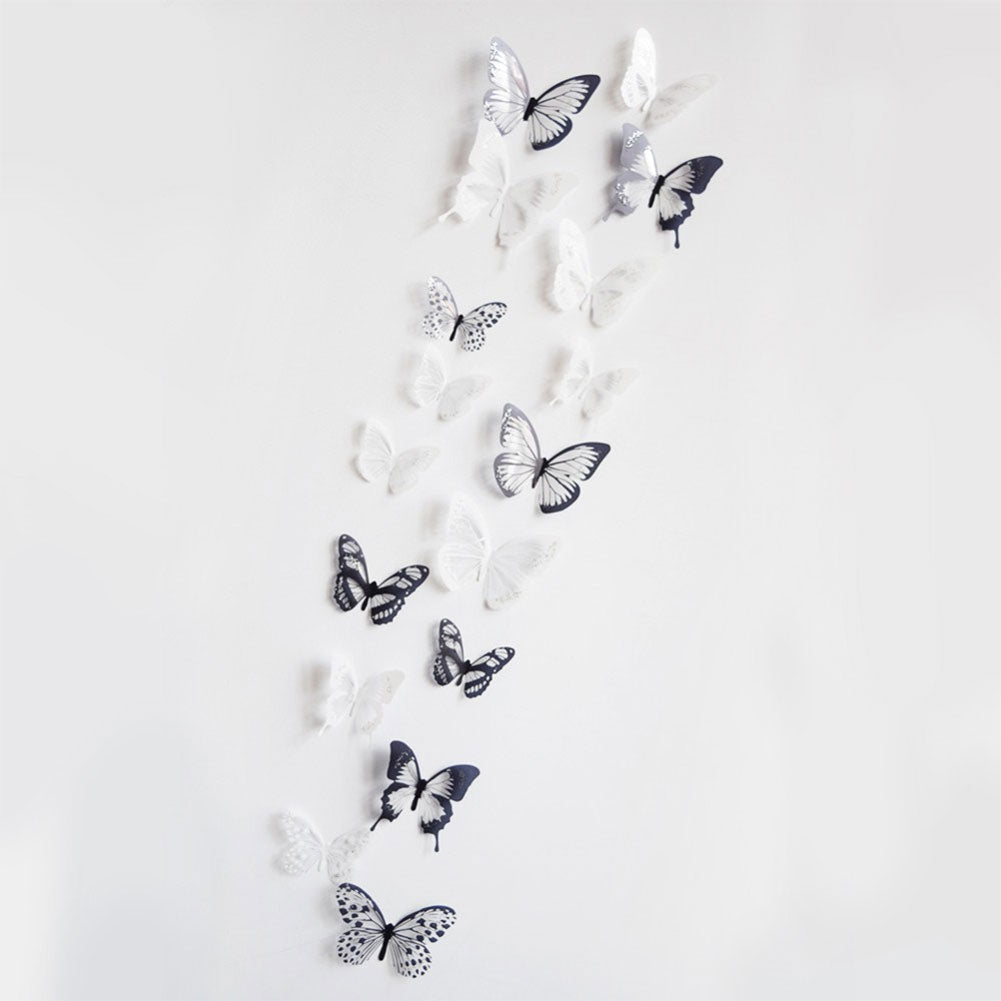 3D Butterfly Stickers (18/pack)