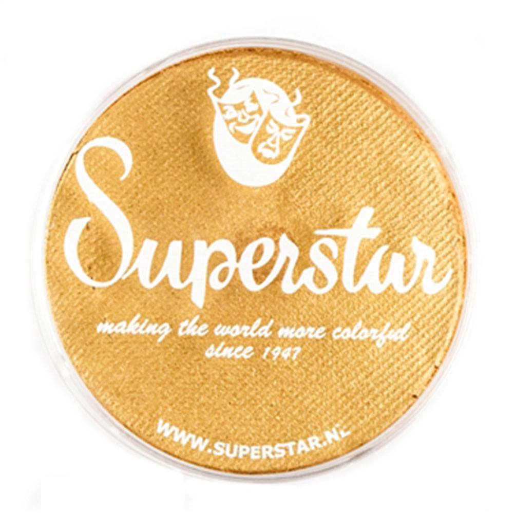 Superstar Face Paint - Gold Shimmer With Glitter 066