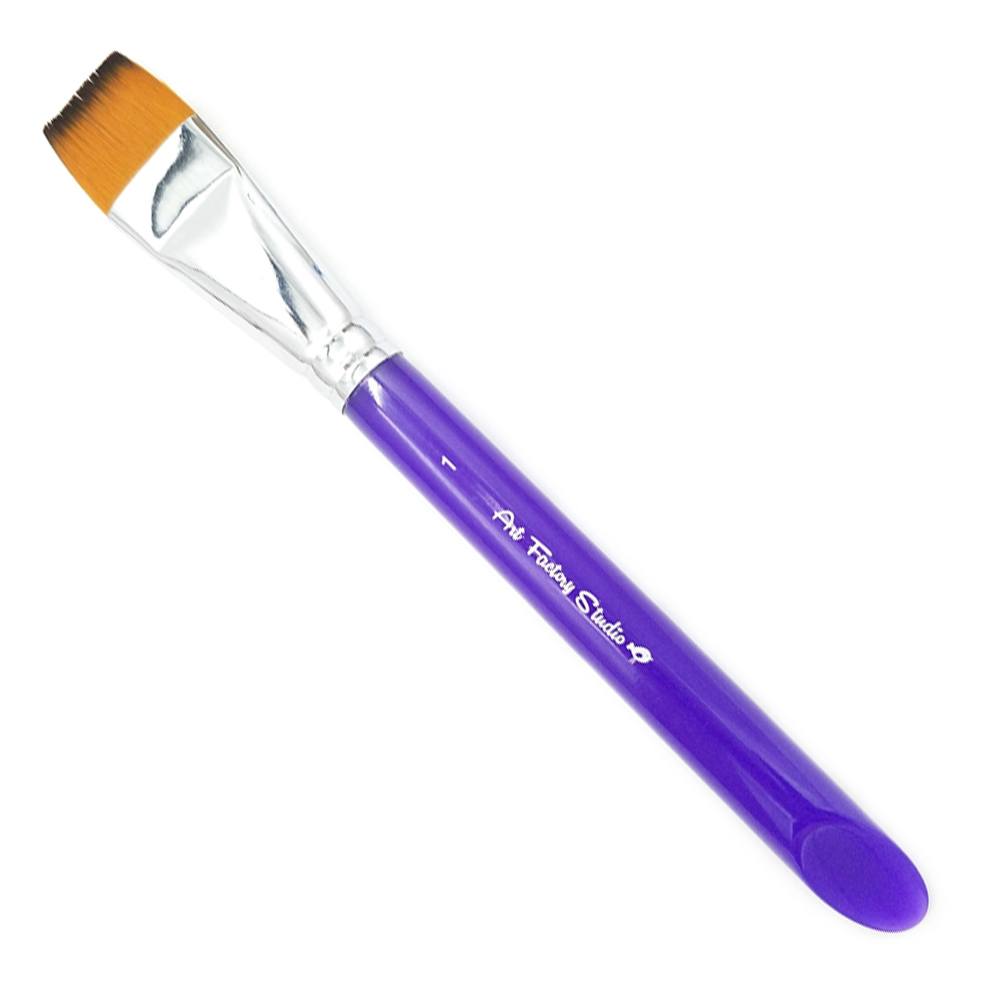 Art Factory Brush -Acrylic Handle Flat (1&quot;)