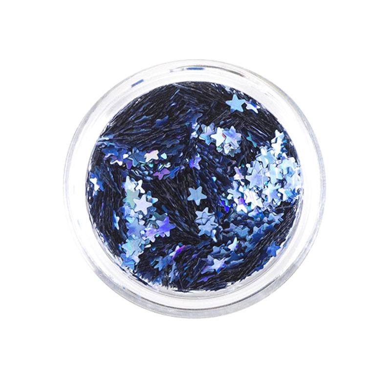 Art Factory Chunky Glitter - Blue Stars (10 ml)