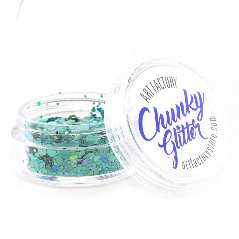 Art Factory Chunky Glitter - Blue Lagoon (10 ml)