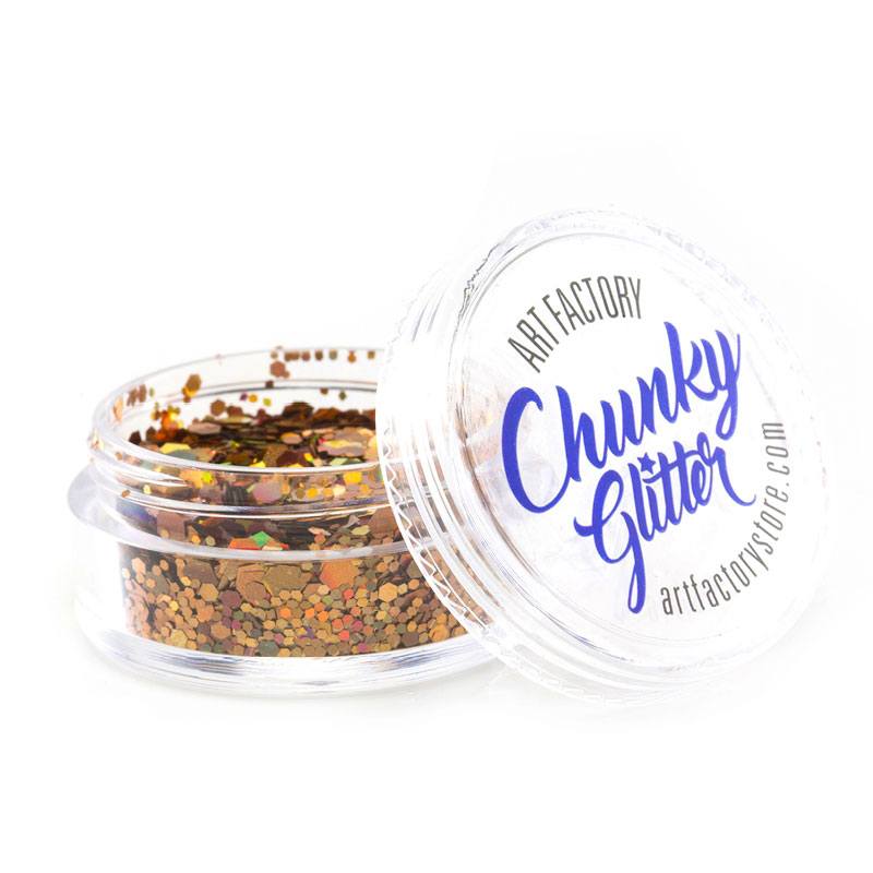 Art Factory Chunky Glitter - Gold Digger (10 ml)