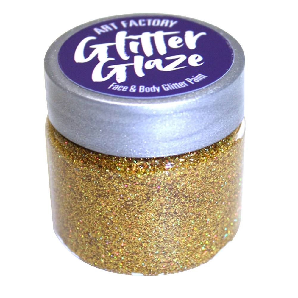 Art Factory Glitter Glaze -  Gold (1 oz)