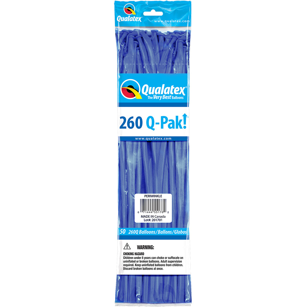 Qualatex Twisting Balloons - 260Q (50/bag)