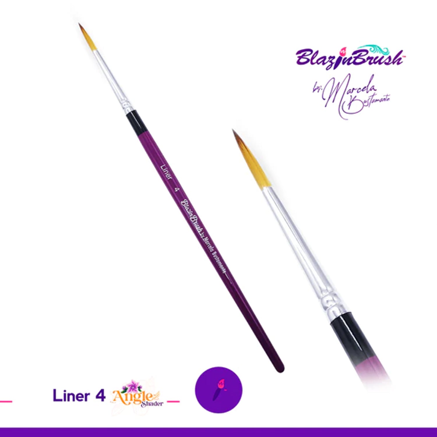 Blazin Brush by Marcela Bustamante - Liner # 4