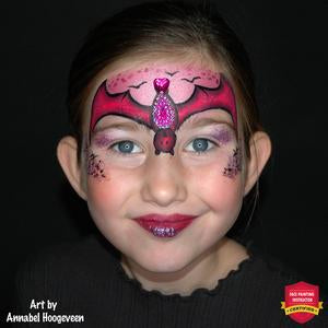 PartyXplosion Aqua Face Paint - Strong Black