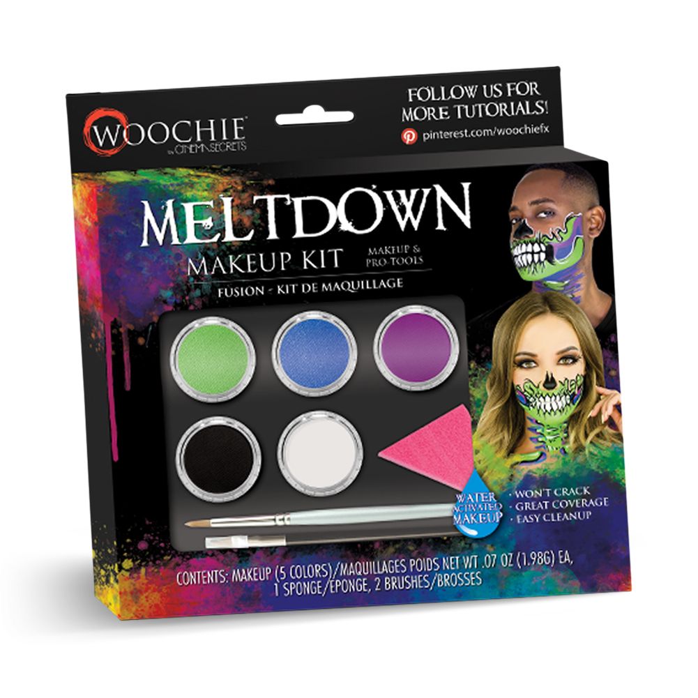 Woochie Water Activated Halloween Makeup Kit - Meltdown