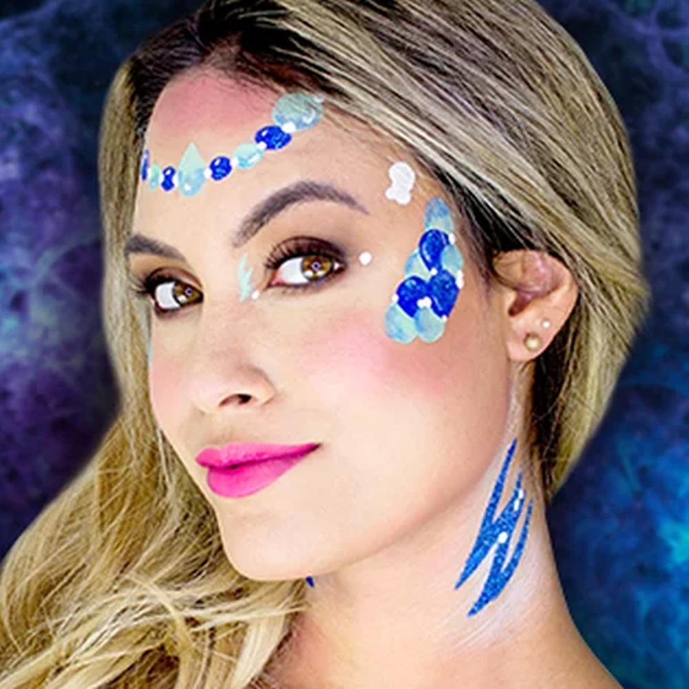 Woochie Water Activated Halloween Makeup Kit - Mermaid