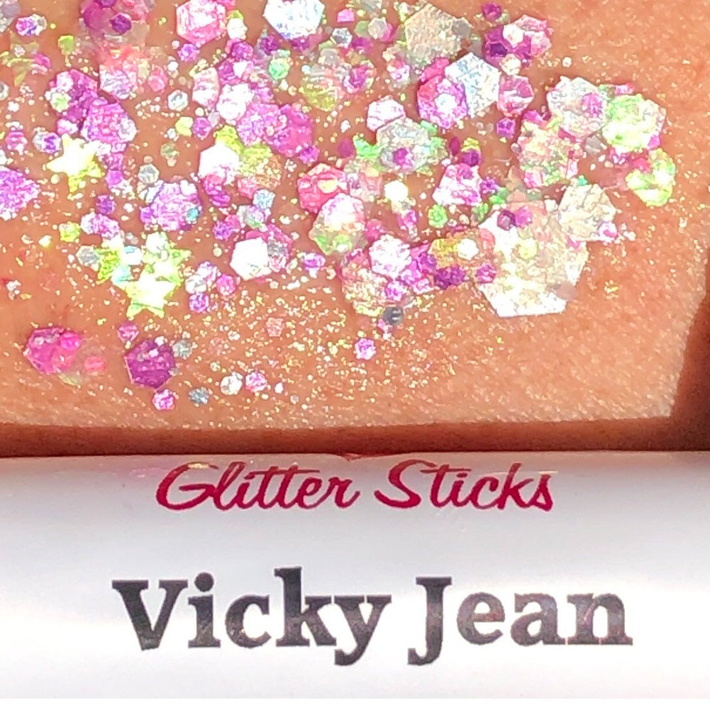 Creative Faces Glitter Stick - Vicky Jean (3.5 gm/4.5 ml)