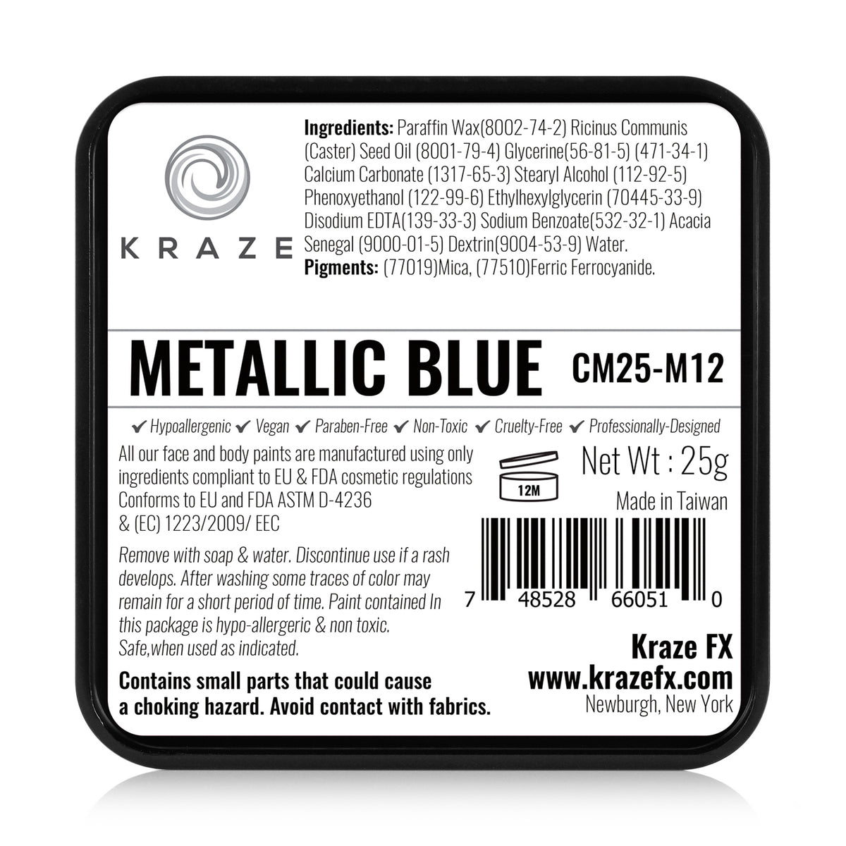 Kraze FX Face Paint - Metallic Blue (25 gm)