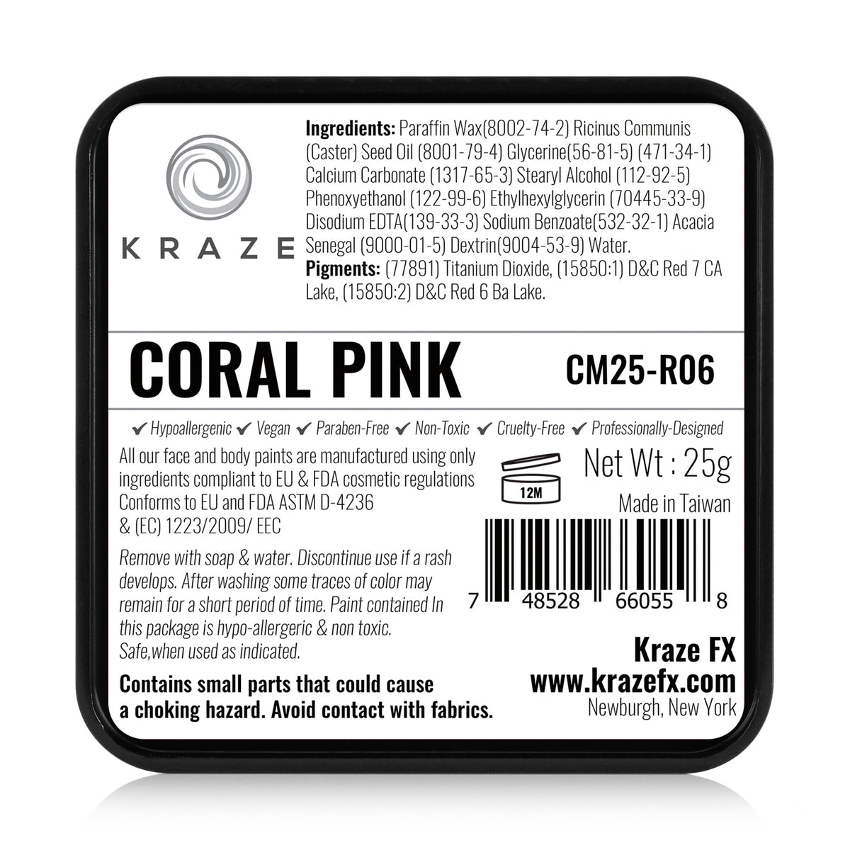 Kraze FX Face Paint - Coral Pink (25 gm)