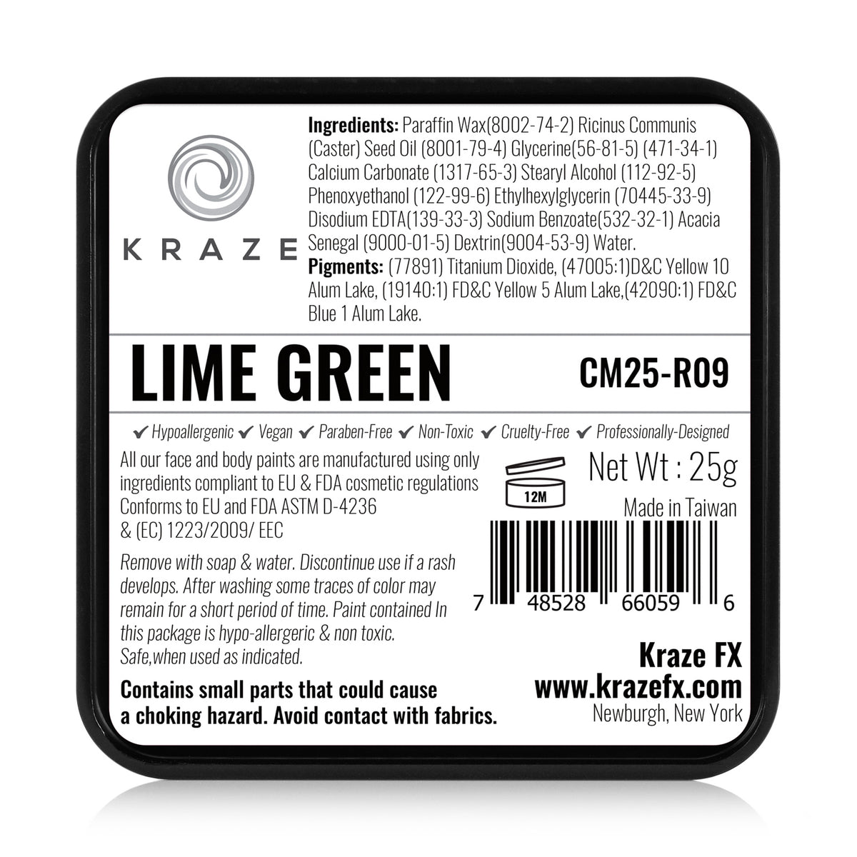 Kraze FX Face Paint - Lime Green (25 gm)