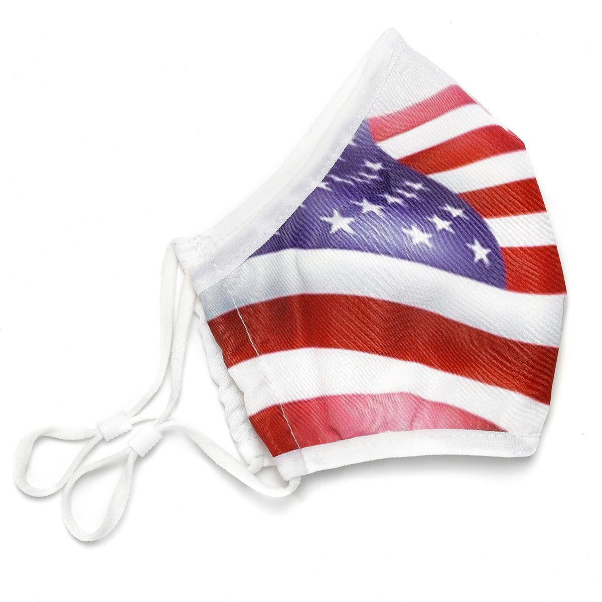 Anti Pollution Dust Face Mask with Activated Carbon Filter PM2.5 - US Flag