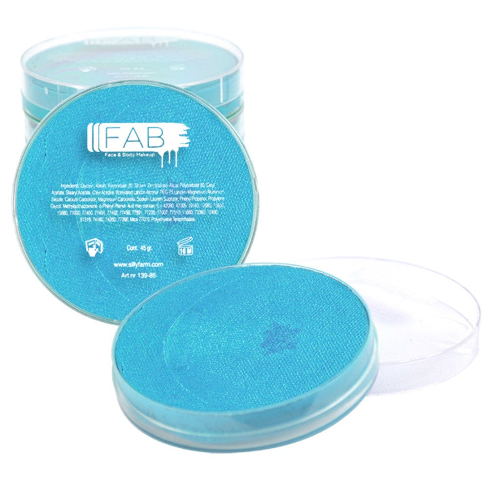 FAB Blue Face Paint - Ziva Blue Shimmer 220