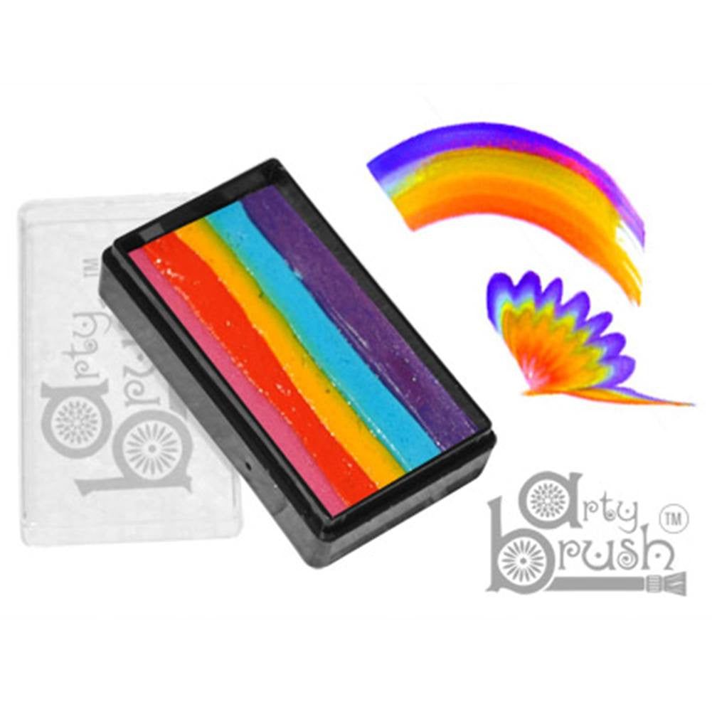 Silly Farm Arty Brush Cakes - Rainbow (20 gm)