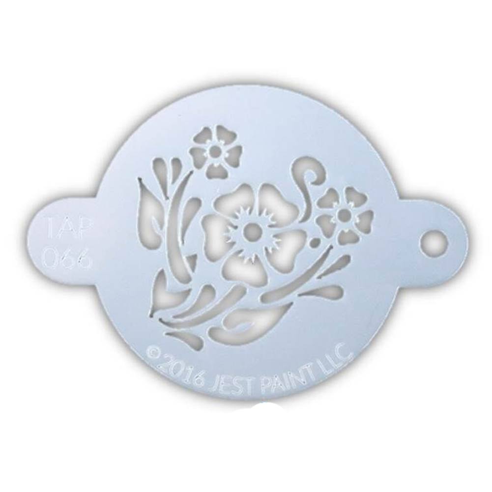 TAP Face Painting Stencil - Flower Garden (066)