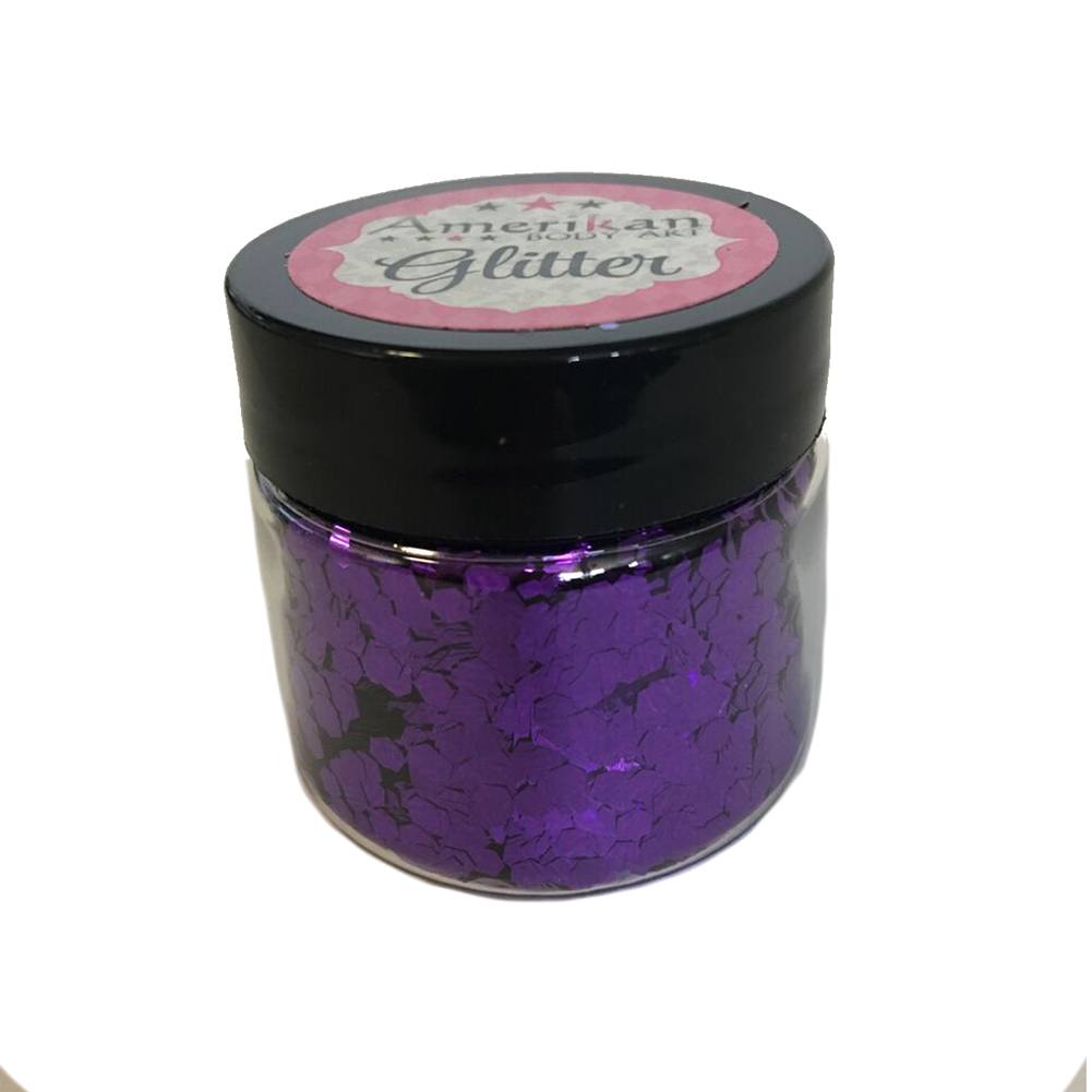 Amerikan Body Art  Grape Soda Chunky Glitter (1 oz)