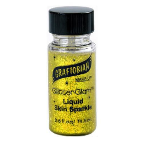 Graftobian Liquid Glitter - Golden Sunlight (0.5 oz)