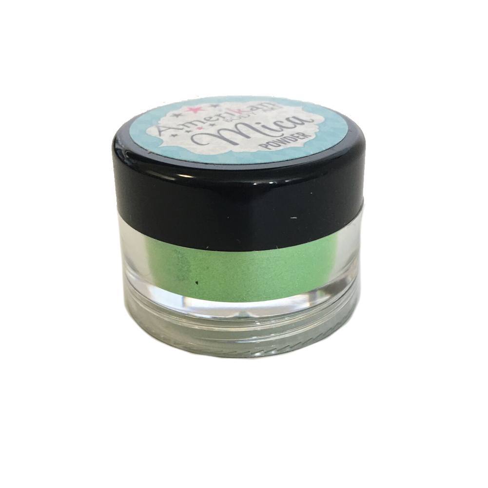 Amerikan Body Art Mica Powder - Green Apple (10 ml)