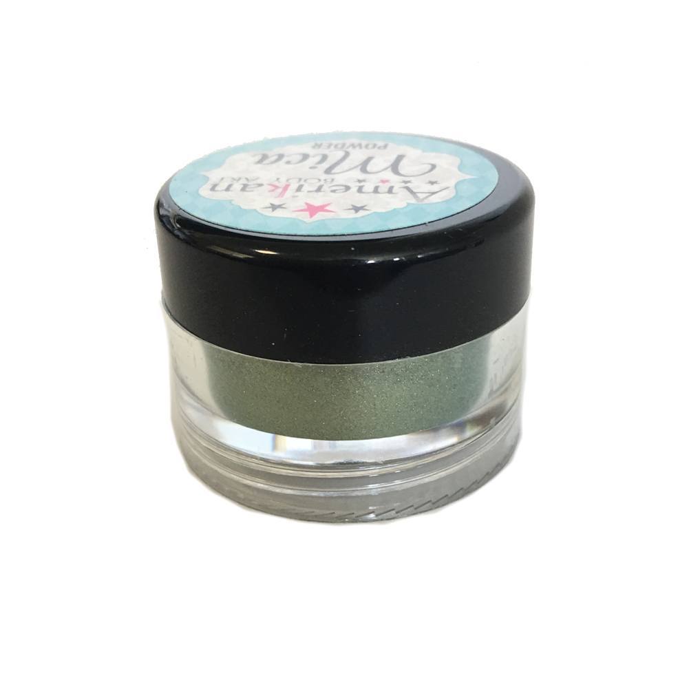 Amerikan Body Art Mica Powder - Jungle Green (10 ml)